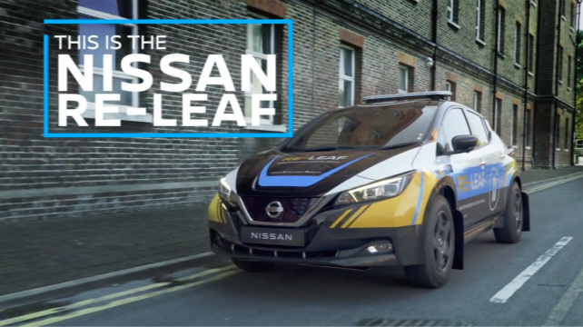 日產(chǎn)RE-LEAF概念車(chē)，有電，更有安全感！
